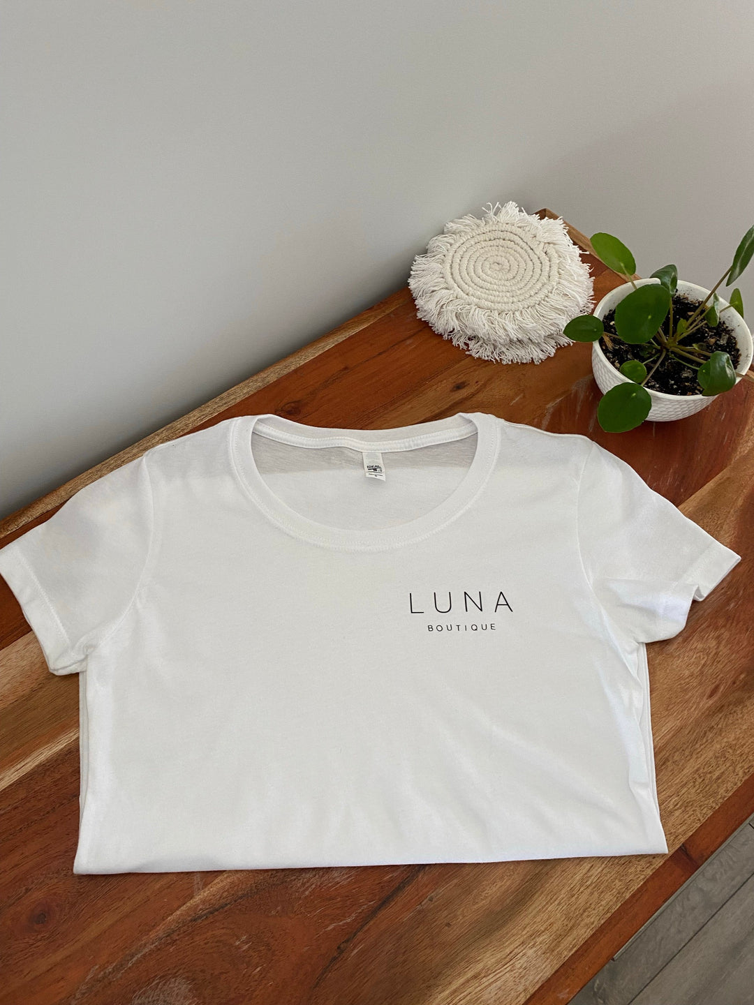 トップス Luna charm tops pink Girls Ribbed Lace Trim Long Sleeve Top – Urban Planet